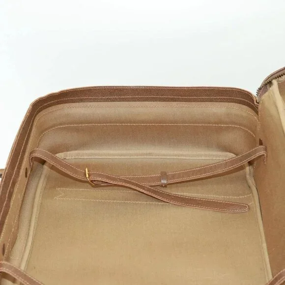 GUCCI GG Supreme Boston Bag PVC Beige Auth mr177 - Picture 11 of 16